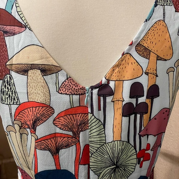 Mushroom Print Dress - Picture 5 of 7